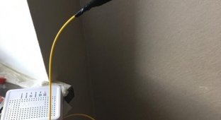 Починил порванный кабель, а интернета почему-то нет (2 фото)