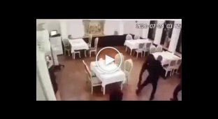 Армяне разнесли азербайджанский ресторан 1001 ночь, что в Москве