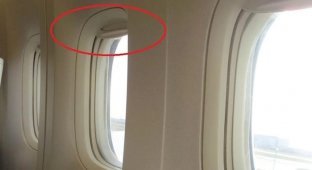 Почему при взлете и посадке должны быть открыты шторки иллюминаторов? (1 фото)