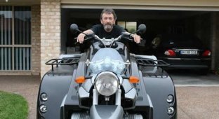 Супер мотоцикл для инвалидов (6 фото)