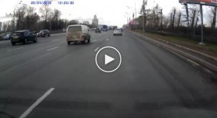 Массовая авария на Кутузовском проспекте