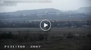 Впечатляющее видео боев за аэропорт «Донецк» (2015)