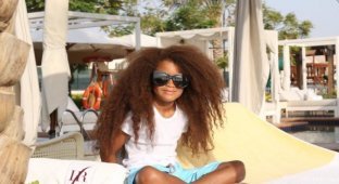 6-летний мальчик из Британии стал звездой модельного бизнеса благодаря своим волосам (10 фото)