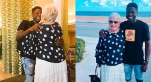 Невероятная история дружбы 22-летнего рэпера и 80-летней бабушки, живущих в разных штатах (8 фото)