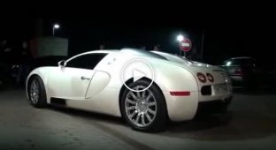 Bugatti Veyron vs. Nissan GT-R - кто быстрее?