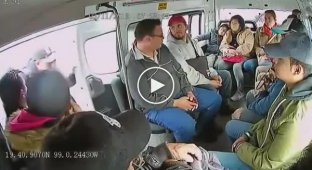 Ограбление пассажиров маршрутки по-мексикански