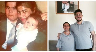 Сириец рассказал, как его растил отец с синдромом Дауна (13 фото + 1 видео)