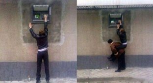 Смешные и нелепые фотографии банкоматов, веселящие своей абсурдностью до слёз (31 фото)