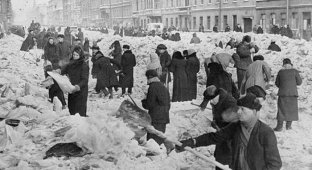 Снимки блокадного Ленинграда (41 фото)