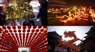 Подготовка к китайскому Новому году Дракона (21 фото)