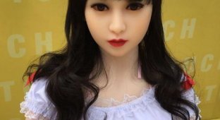 Китайский стартап предлагает взять секс-куклу в аренду (6 фото)