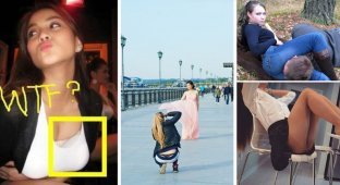 Сумасшедшие фотографии девушек, которые не должны были попасть в интернет (23 фото)