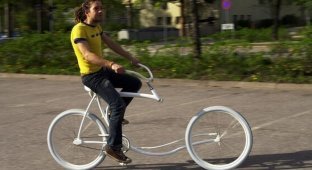Необычный велосипед (5 фото)