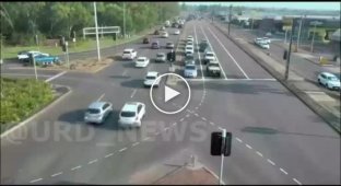 Удивительный случай на австралийской дороге