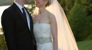 Дочь Билла и Хиллари Клинтон вышла замуж (5 фото)
