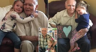 4-летняя девочка вернула 82-летнему вдовцу радость жизни (8 фото)