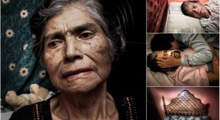 Прощай, бабушка: мексиканец три года снимал уход близкого человека (21 фото)