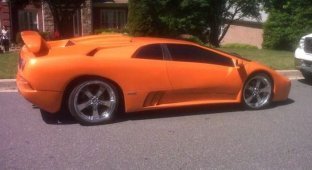 Найдено на Ebay. Превращение Acura NSX в Lamborghini Diablo (9 фото)