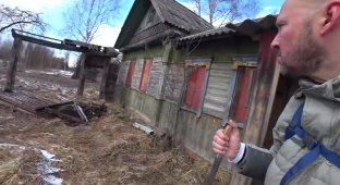 Англичанин посетил Чернобыльскую зону отчуждения и познакомился с местными жителями (9 фото + 1 видео)