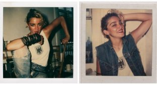 Мадонна на пороге славы в полароидных фотографиях 1983 года (22 фото)