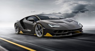 Суперкар Lamborghini Centenario (9 фото + 1 видео)