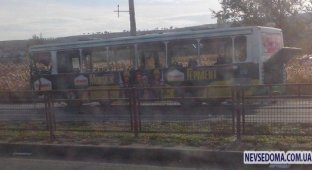 Теракт в Волгограде: смертница взорвала пассажирский автобус (8 фото + 2 видео)