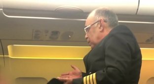 Азербайджанского пилота, покинувшего кабину ради общения, отстранили от полетов (2 фото + 1 видео)