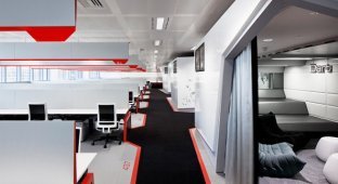 Новый офис Google в Лондоне (9 фото)