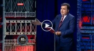 Саакашвили разнес Коломойского в эфире Шустер Live