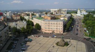 История Софиевской площади Киева в фотографиях