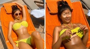 Модель из Таиланда ViennaDoLL высмеивает стереотипные фотографии девушек в Instagram (15 фото)