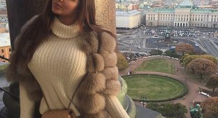 22-летняя москвичка Анастасия Квитко стала «русской Ким Кардашьян» (35 фото)