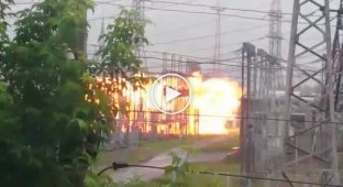 Взрыв на электроподстанции в Томске
