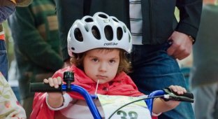 Детские велогонки (14 фото)