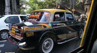 Индийское такси... это что-то с чем-то (9 фото)