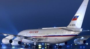 Интерьер самолета президента РФ (42 фото)