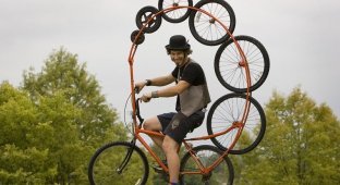 Люди,которые заново изобрели велосипед (10 фото)