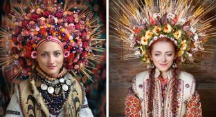Украинские венки как произведение искусства (35 фото)