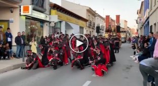 В Испании провели карнавал на тему Холокоста