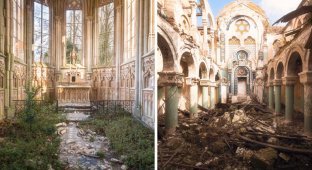 Фотограф снимает заброшенные церкви (21 фото)