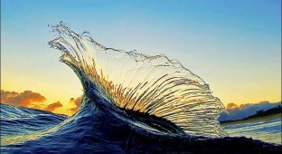 Изумительные волны (9 фотографий)