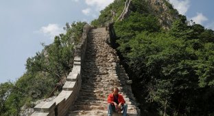 Как восстанавливают Великую китайскую стену (13 фото)
