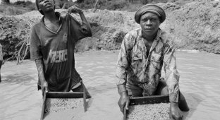 Путь алмазов от грязных шахт Африки до светских приёмов в Лондоне (13 фото)