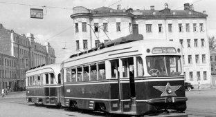 Реанимация старенького трамвайного поезда из вагонов КТМ-1/КТП-1 (19 фото)