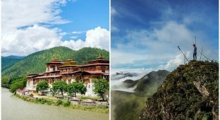 Прогулка по Бутану: величественные красоты маленького королевства (26 фото)