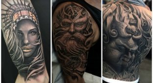 Современное искусство татуировки (52 фото)