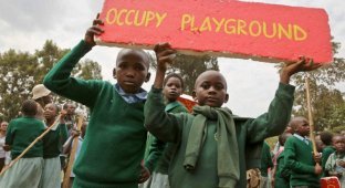 Отважные кенийские школьники (14 фото)