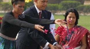 Визит Барака Обама в Индию. Часть 2 (17 фото)