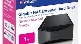 Verbatim Gigabit NAS - жесткий диск с поддержкой торрентов (3 фото + видео)