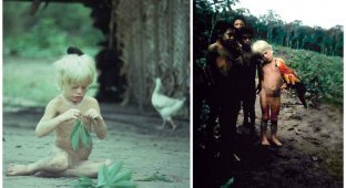 Джунгли зовут: известный режиссер в детстве бегал голым и дружил с обезьянкой (5 фото)